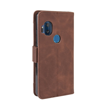 Wallet Multiple Card Slots Leather Stand Case for Motorola One Hyper