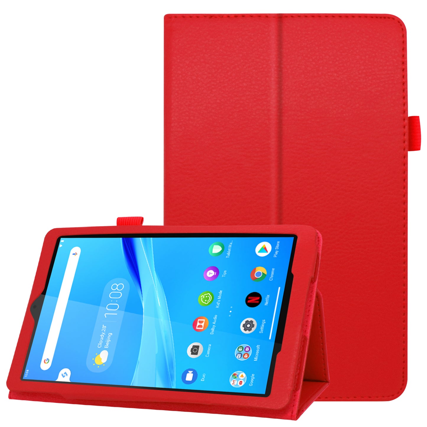 For Lenovo Tab M8/Tab M8 (2nd Gen) Litchi Texture Leather Case Tablet Cover