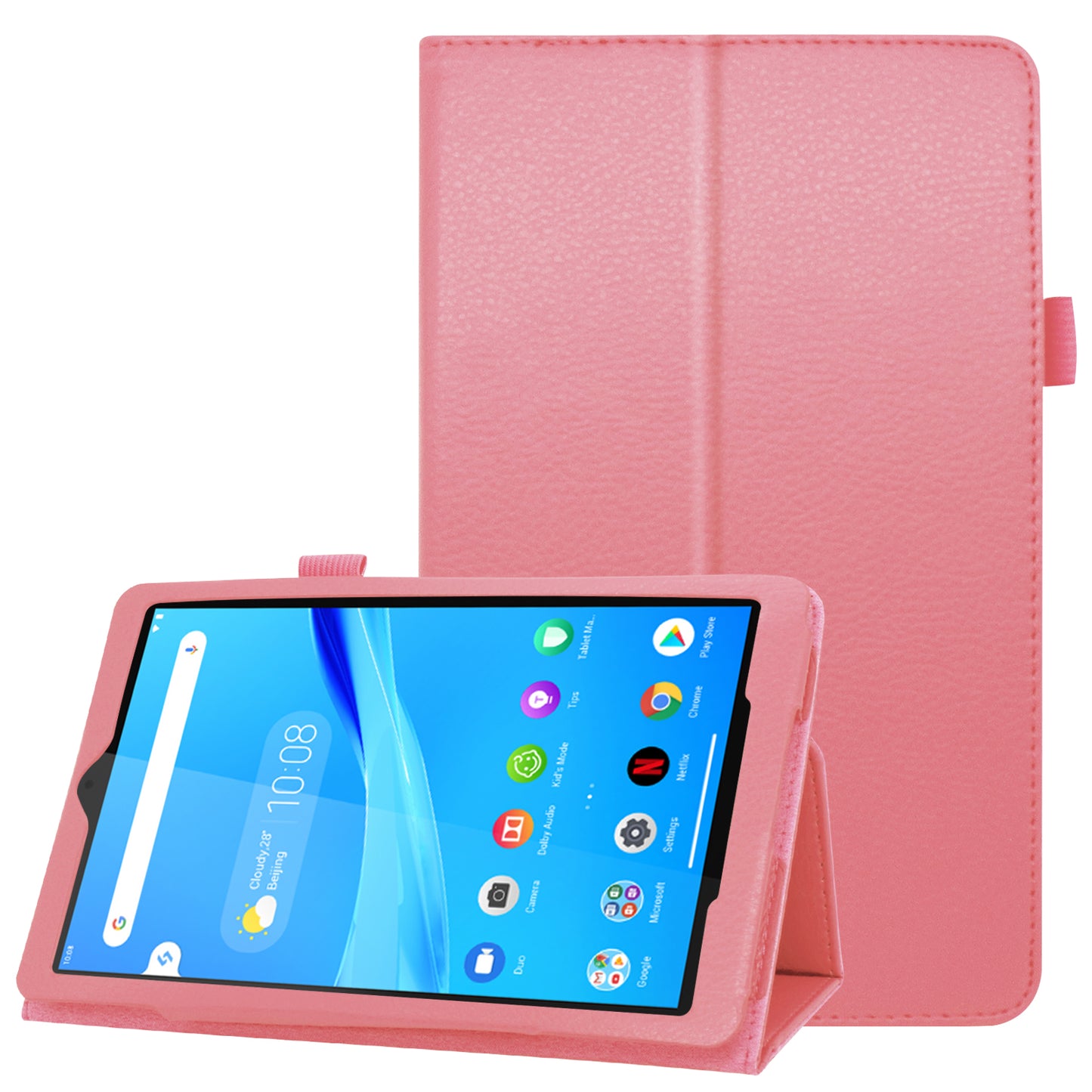 For Lenovo Tab M8/Tab M8 (2nd Gen) Litchi Texture Leather Case Tablet Cover