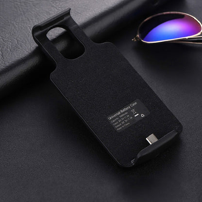 Retractable Battery Charger Case Type-C Universal Power Bank for 5.5-6.5 inch Smartphones