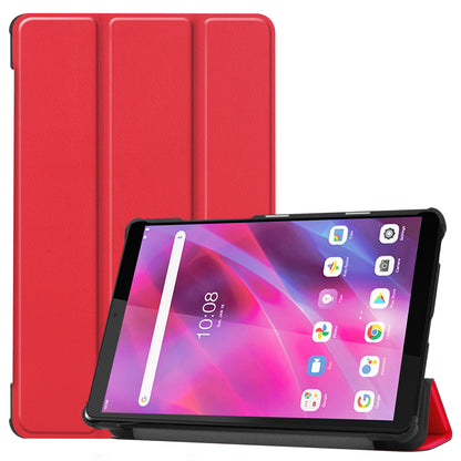 Stable Tri-fold Stand with Stand Leather Tablet Cover for Lenovo Tab M8 HD8505/8705