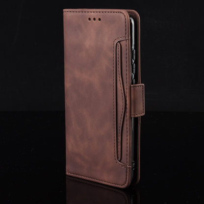 Wallet Stand Flip Leather Phone Cover with Multiple Card Slots for Motorola Moto G8