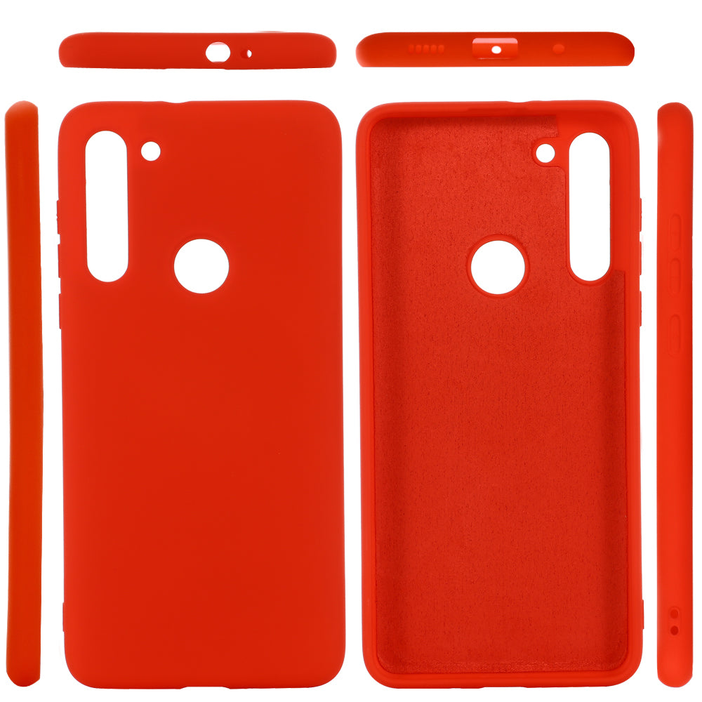 Liquid Silicone Phone Case for Motorola Moto G8