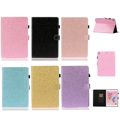 Flash Powder Smart PU Leather Tablet Stand Cover for Lenovo Tab M10 Plus TB-X606F