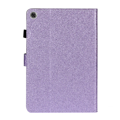 Flash Powder Smart PU Leather Tablet Stand Cover for Lenovo Tab M10 Plus TB-X606F