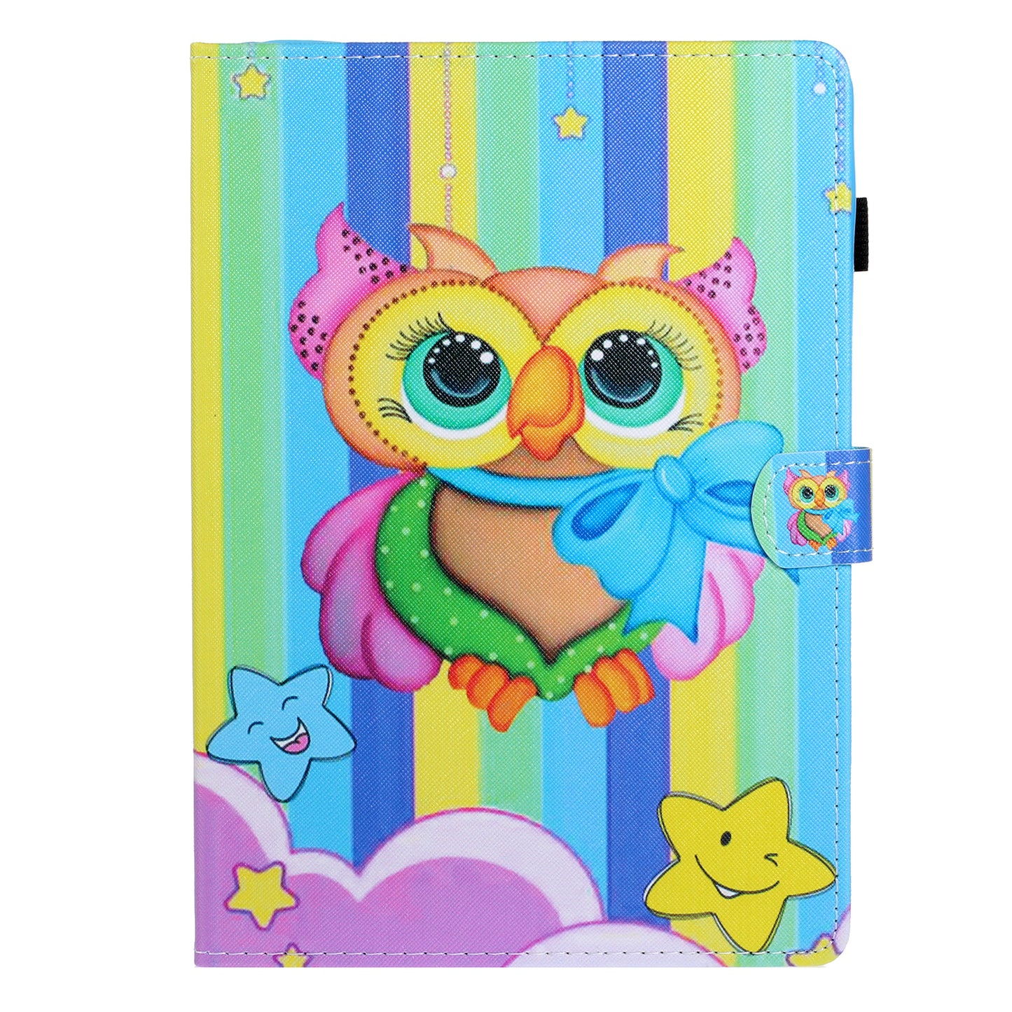 Pattern Printing Card Slots Stand Leather Case for Lenovo Tab M10 Plus TB-X606F