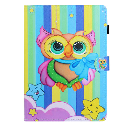 Pattern Printing Card Slots Stand Leather Case for Lenovo Tab M10 Plus TB-X606F