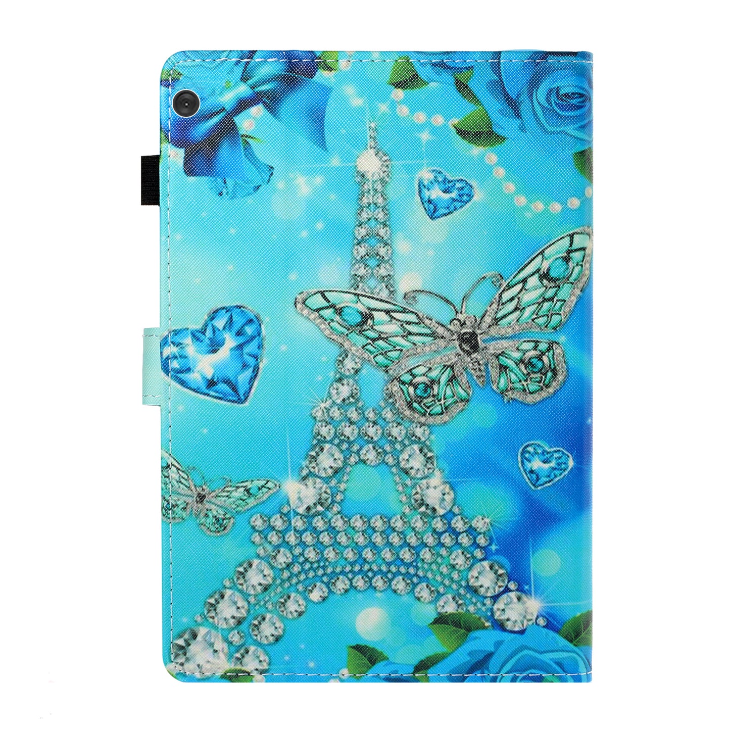 Pattern Printing Card Slots Stand Leather Case for Lenovo Tab M10 Plus TB-X606F