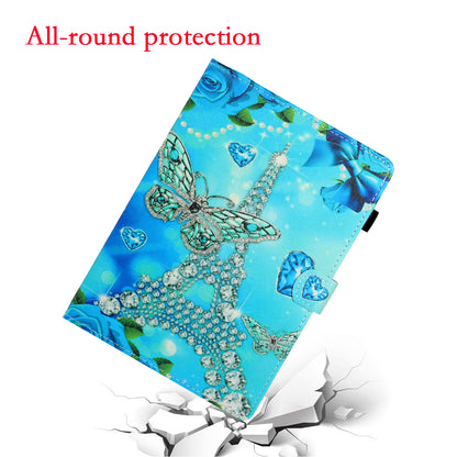 Pattern Printing Card Slots Stand Leather Case for Lenovo Tab M10 Plus TB-X606F