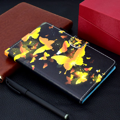 Pattern Printing Stand Card Holder Leather Tablet Case for Lenovo Tab M10 Plus TB-X606F