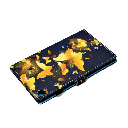 Pattern Printing Stand Card Holder Leather Tablet Case for Lenovo Tab M10 Plus TB-X606F