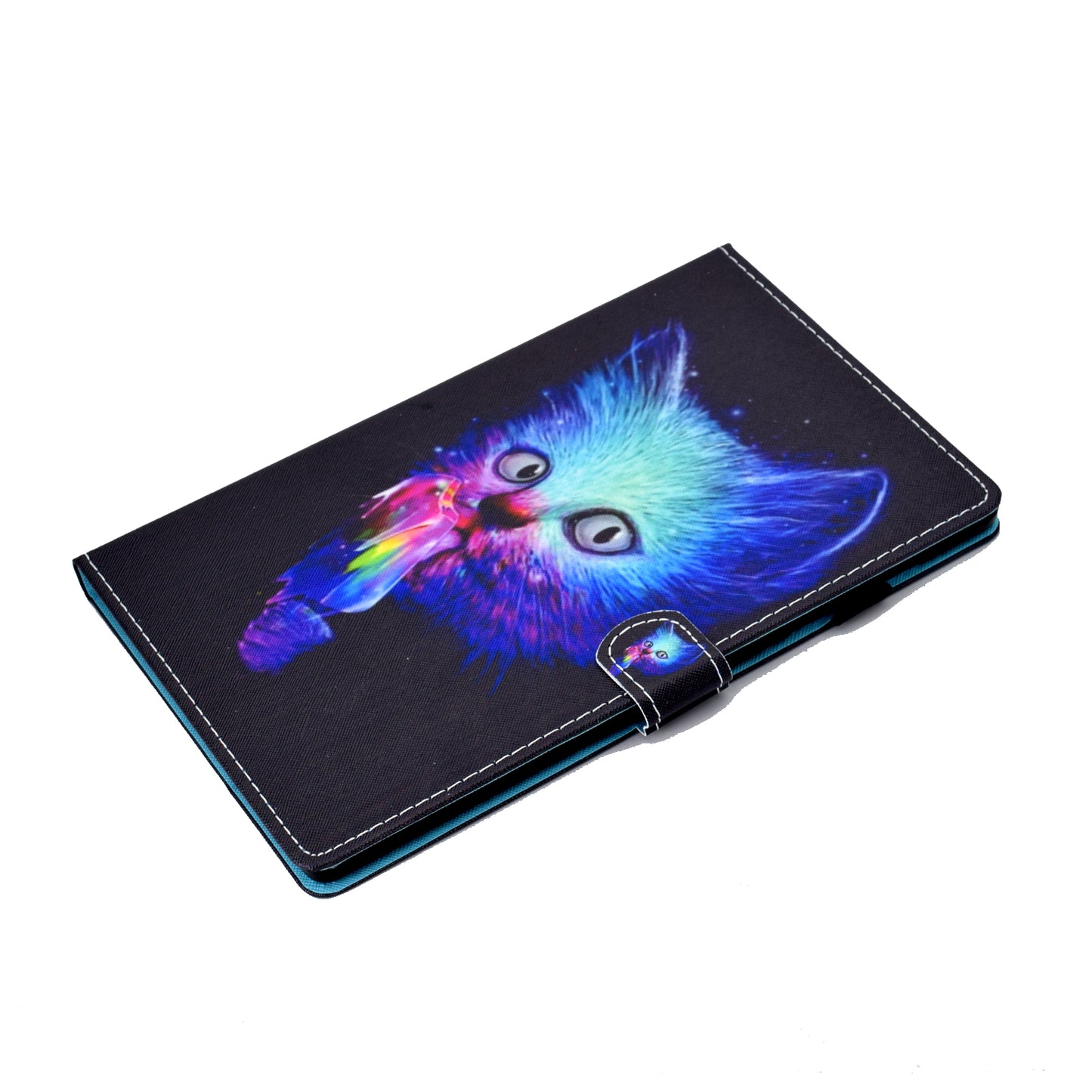 Pattern Printing Stand Card Holder Leather Tablet Case for Lenovo Tab M10 Plus TB-X606F