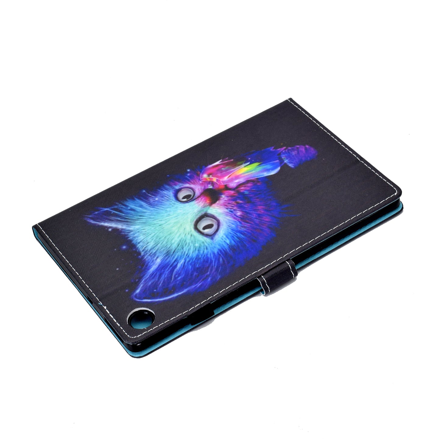 Pattern Printing Stand Card Holder Leather Tablet Case for Lenovo Tab M10 Plus TB-X606F