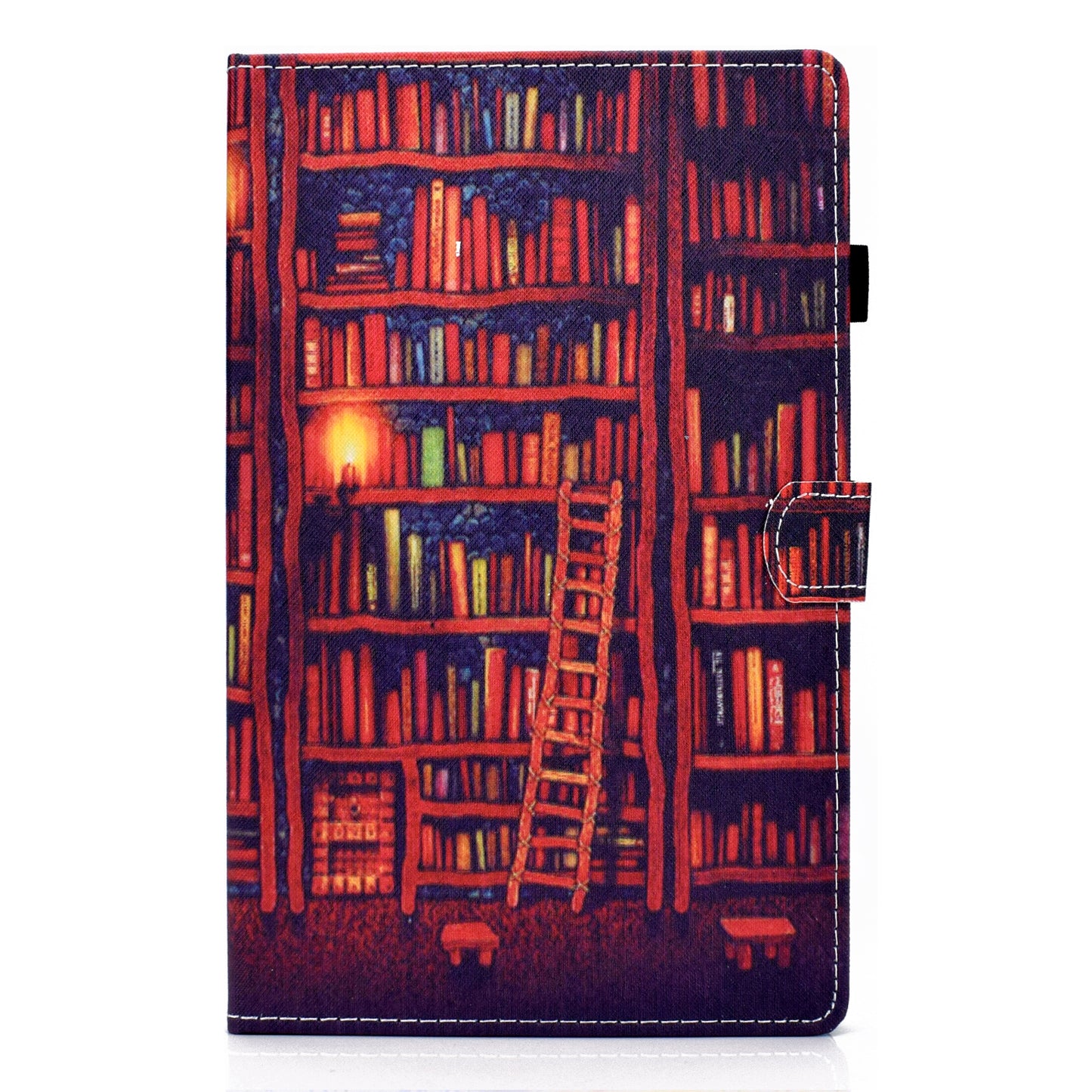 Pattern Printing Stand Card Holder Leather Tablet Case for Lenovo Tab M10 Plus TB-X606F