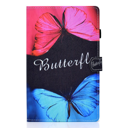 Pattern Printing Stand Card Holder Leather Tablet Case for Lenovo Tab M10 Plus TB-X606F