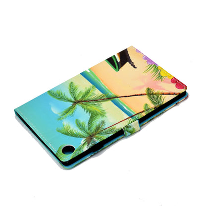 Pattern Printing Stand Card Holder Leather Tablet Case for Lenovo Tab M10 Plus TB-X606F