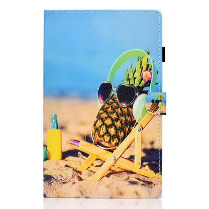 Pattern Printing Stand Card Holder Leather Tablet Case for Lenovo Tab M10 Plus TB-X606F