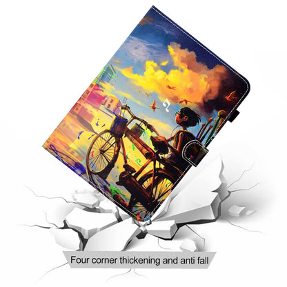 Pattern Printing Stand Card Holder Leather Tablet Case for Lenovo Tab M10 Plus TB-X606F