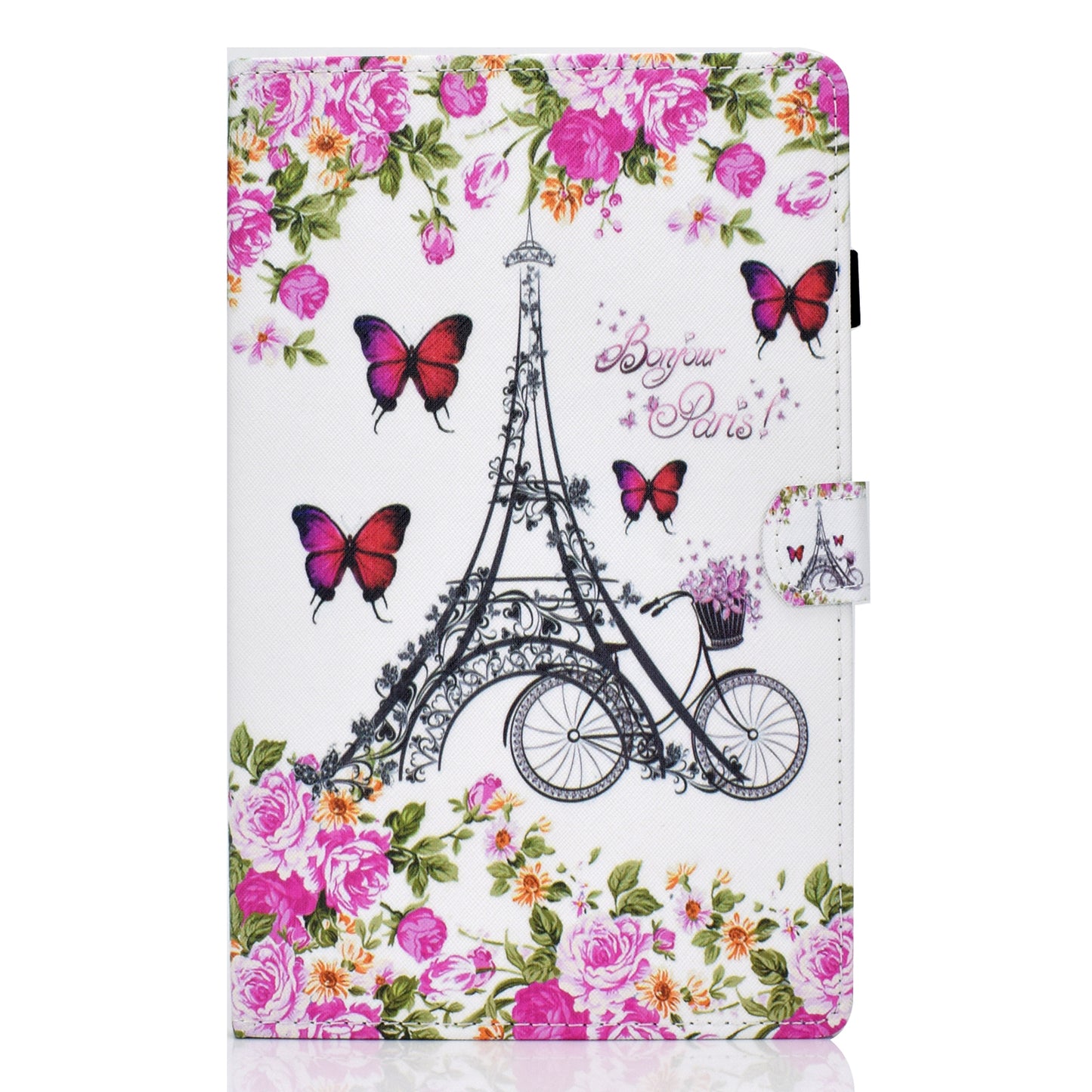 Pattern Printing Stand Card Holder Leather Tablet Case for Lenovo Tab M10 Plus TB-X606F