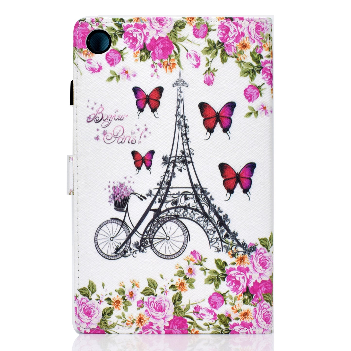 Pattern Printing Stand Card Holder Leather Tablet Case for Lenovo Tab M10 Plus TB-X606F