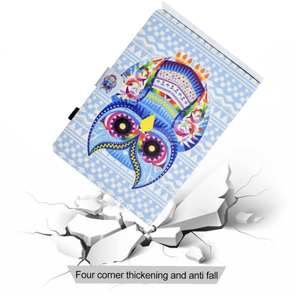 Pattern Printing Stand Card Holder Leather Tablet Case for Lenovo Tab M10 Plus TB-X606F