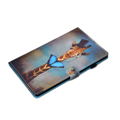 Pattern Printing Stand Card Holder Leather Tablet Case for Lenovo Tab M10 Plus TB-X606F