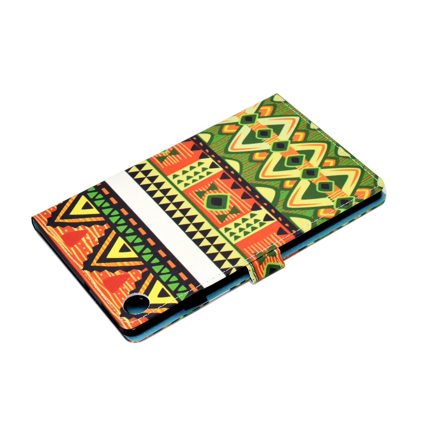 Pattern Printing Stand Card Holder Leather Tablet Case for Lenovo Tab M10 Plus TB-X606F