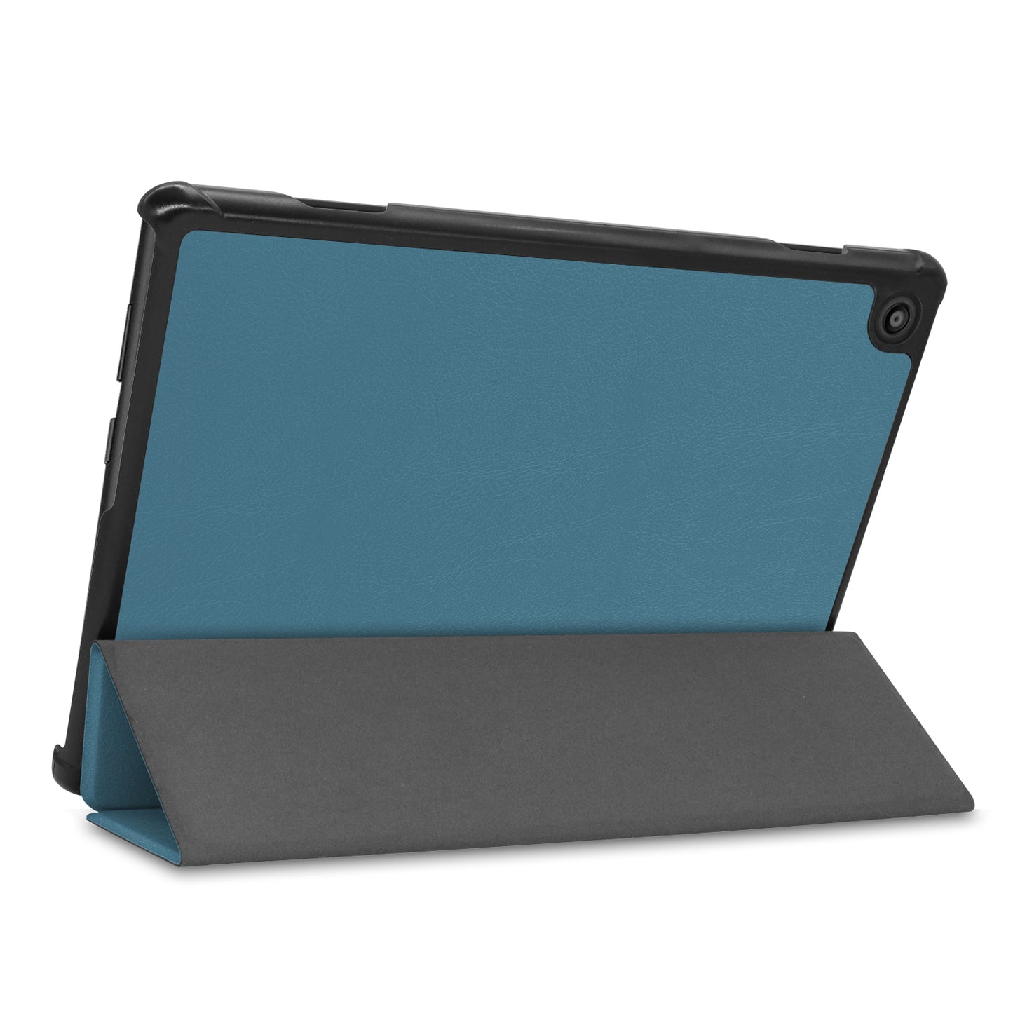 Stylish Stable Tri-fold Stand Leather Cover for Lenovo Tab M10 FHD REL TB-X605FC