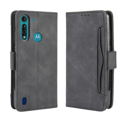 Multiple Card Slots PU Leather Shell for Motorola Moto G8 Power Lite