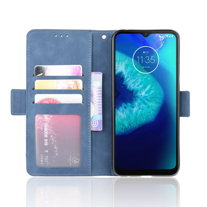 Multiple Card Slots PU Leather Shell for Motorola Moto G8 Power Lite