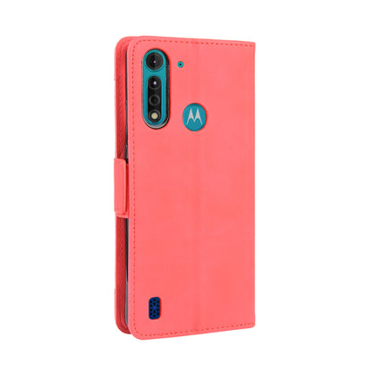 Multiple Card Slots PU Leather Shell for Motorola Moto G8 Power Lite