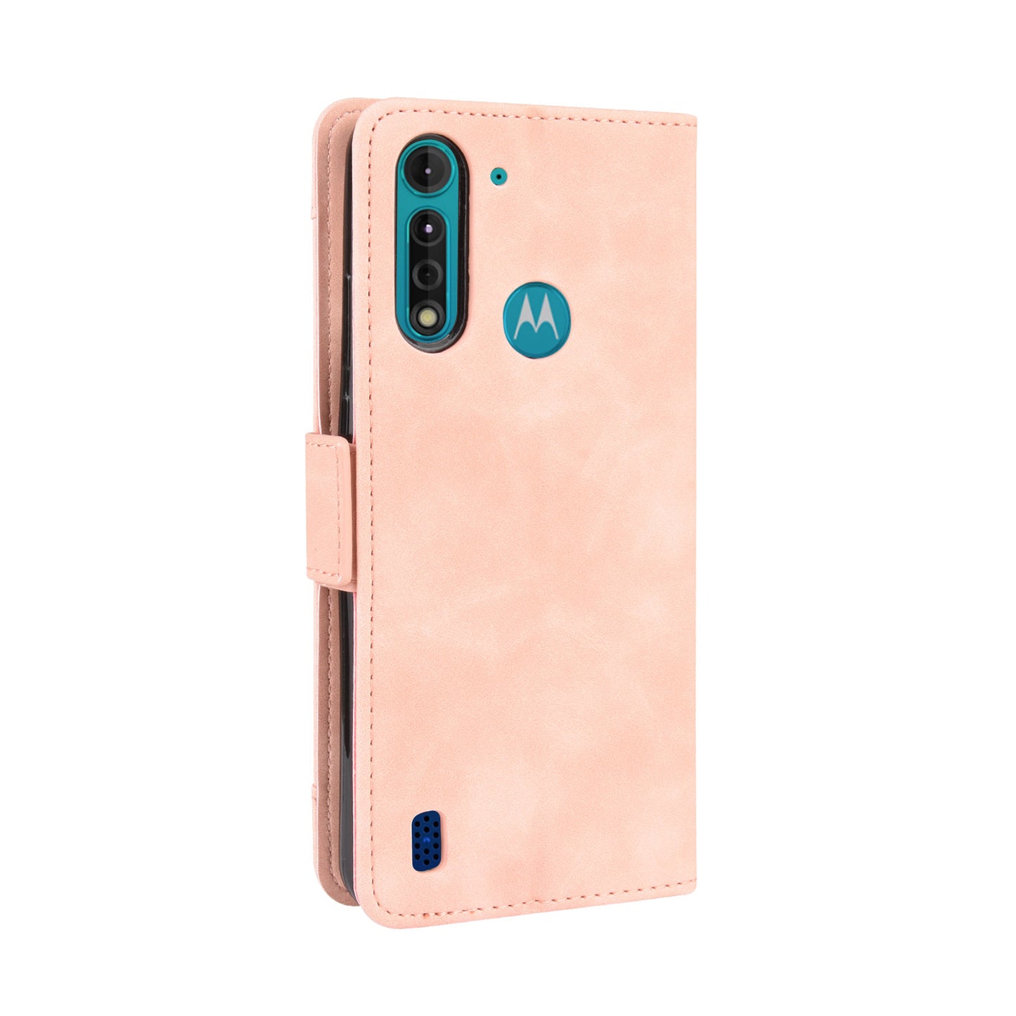 Multiple Card Slots PU Leather Shell for Motorola Moto G8 Power Lite