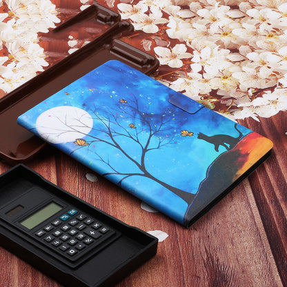 Pattern Printing Card Slots Stand Leather Cover for Lenovo Tab M10 Plus TB-X606F