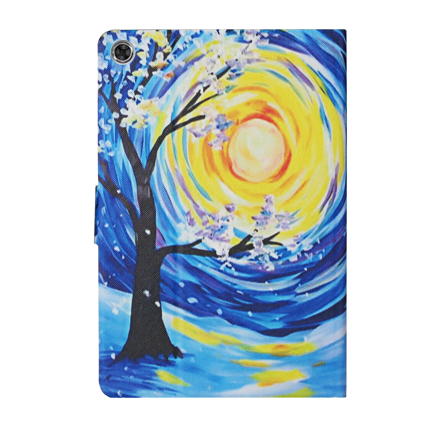 Pattern Printing Card Slots Stand Leather Cover for Lenovo Tab M10 Plus TB-X606F