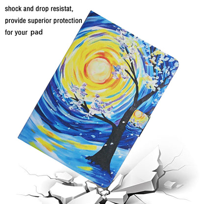 Pattern Printing Card Slots Stand Leather Cover for Lenovo Tab M10 Plus TB-X606F