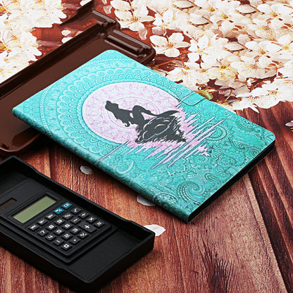 Pattern Printing Card Slots Stand Leather Cover for Lenovo Tab M10 Plus TB-X606F