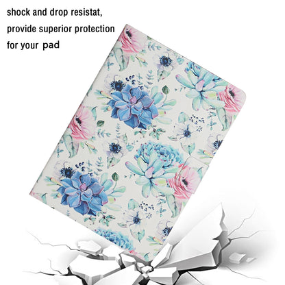 Flower Pattern Printing Tablet Cover for Lenovo Tab M10 TB-X605F