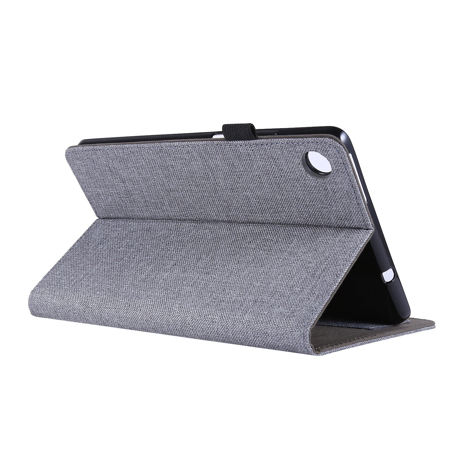 Cloth Texture Card Slots Stand Leather Cover for Lenovo Tab M8/Tab M8 (2nd Gen)