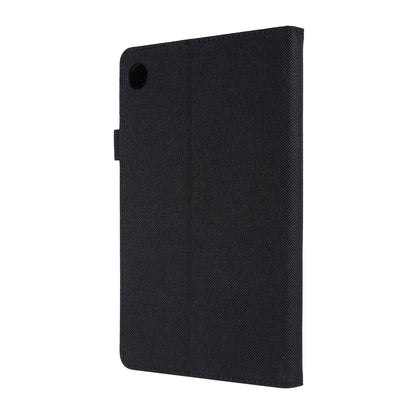 Cloth Texture Card Slots Stand Leather Cover for Lenovo Tab M8/Tab M8 (2nd Gen)