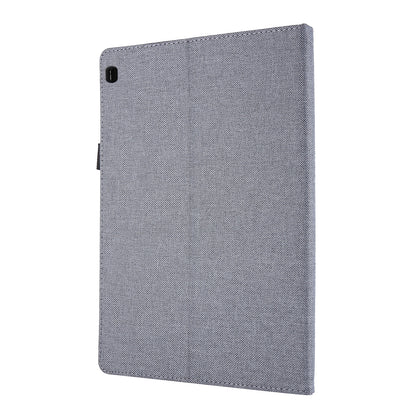 Cloth Texture Card Slots Leather Protective Case for Lenovo Tab M10 TB-X605F