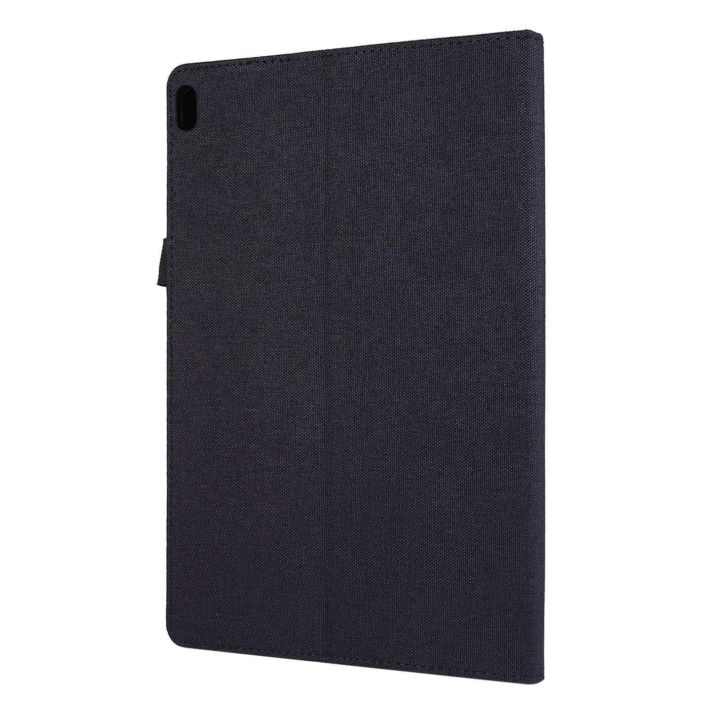 Cloth Texture Card Holder Stand Leather Case for Lenovo Tab P10