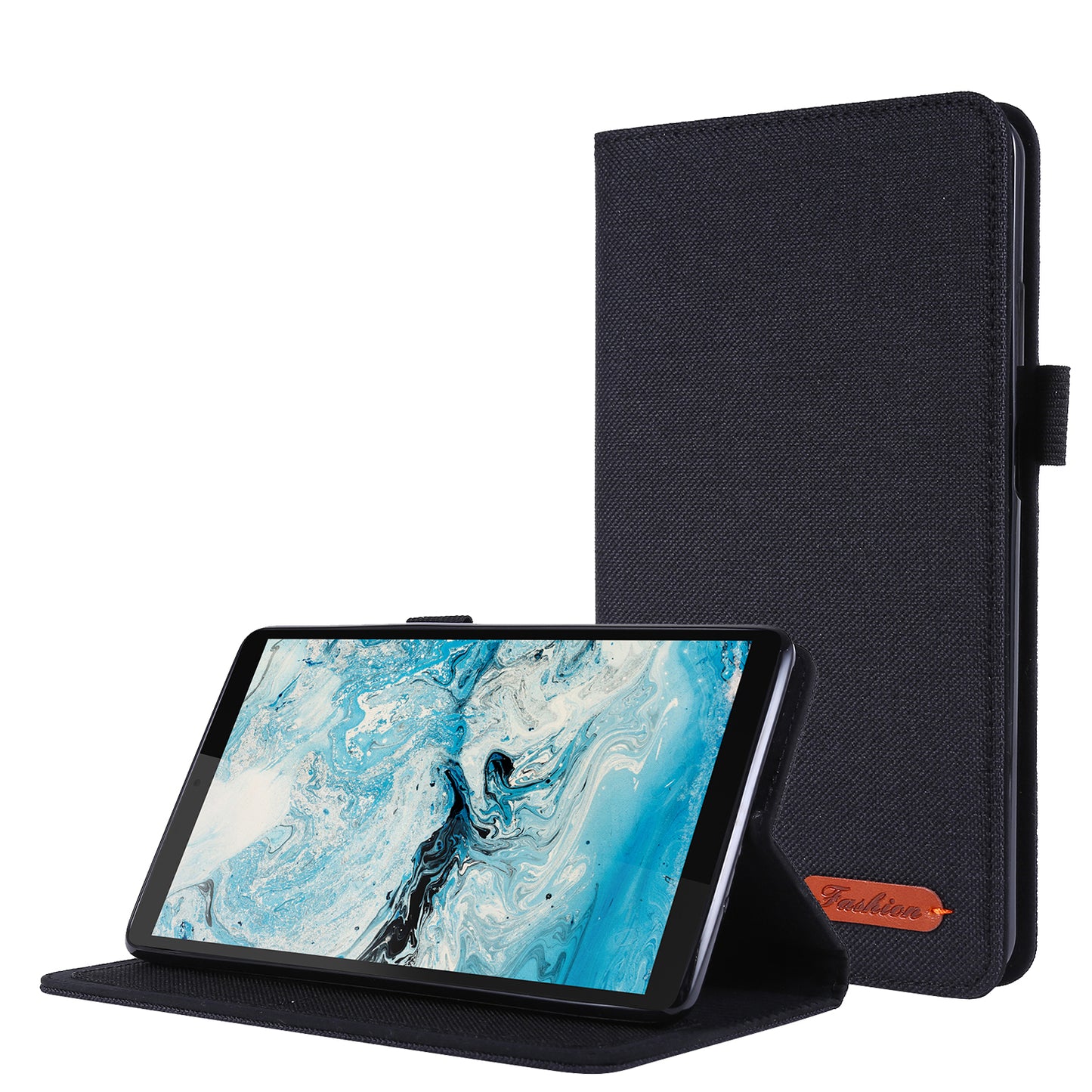 Cloth Texture Card Slots Stand Leather Protective Cover for  Lenovo Tab M7 (2nd Gen) TB-7305F / (3rd Gen)