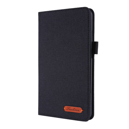 Cloth Texture Card Slots Stand Leather Protective Cover for  Lenovo Tab M7 (2nd Gen) TB-7305F / (3rd Gen)