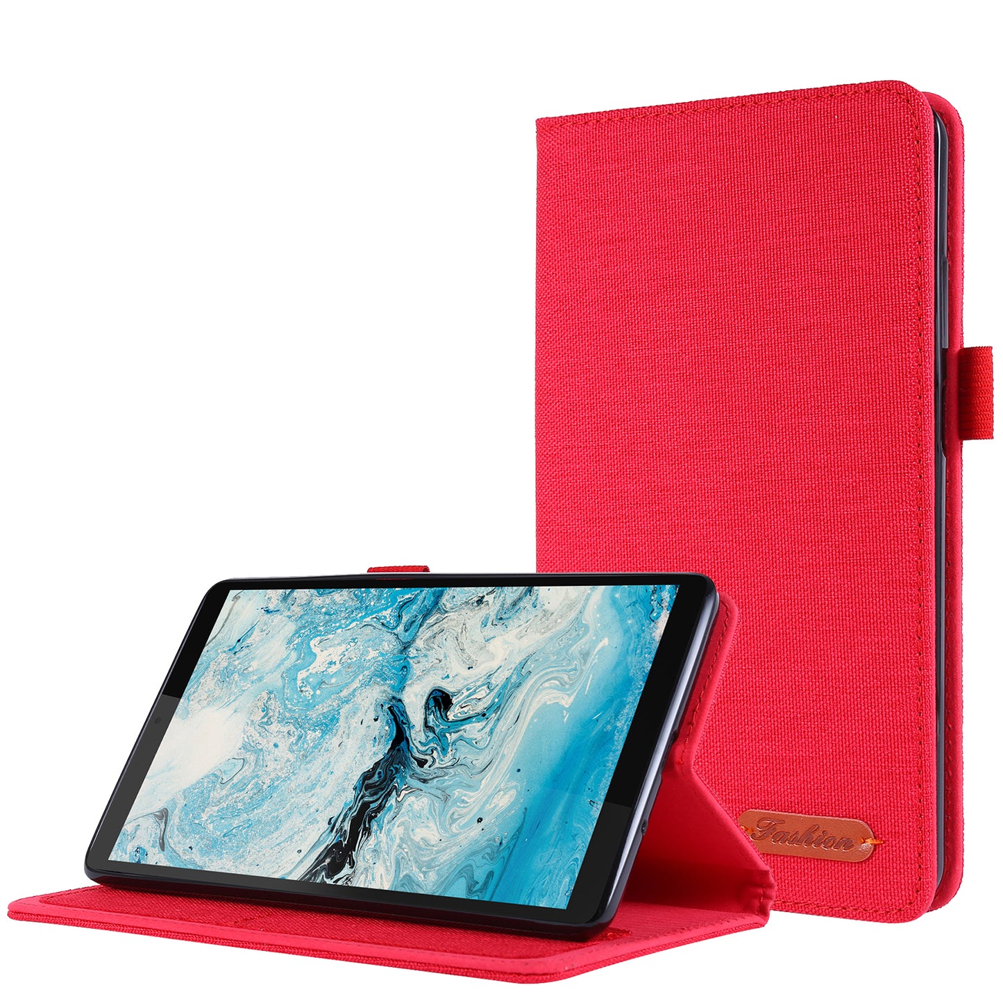 Cloth Texture Card Slots Stand Leather Protective Cover for  Lenovo Tab M7 (2nd Gen) TB-7305F / (3rd Gen)