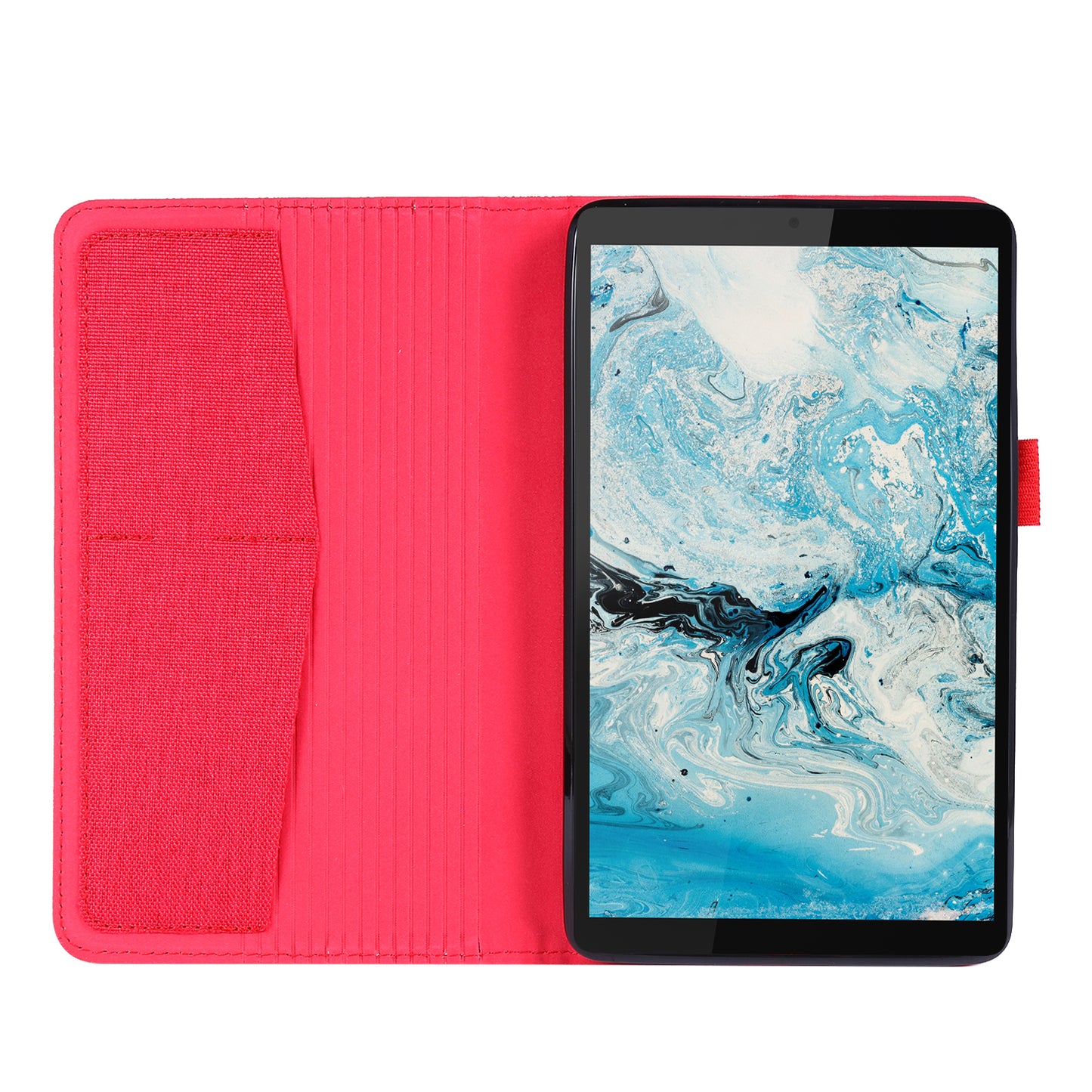 Cloth Texture Card Slots Stand Leather Protective Cover for  Lenovo Tab M7 (2nd Gen) TB-7305F / (3rd Gen)