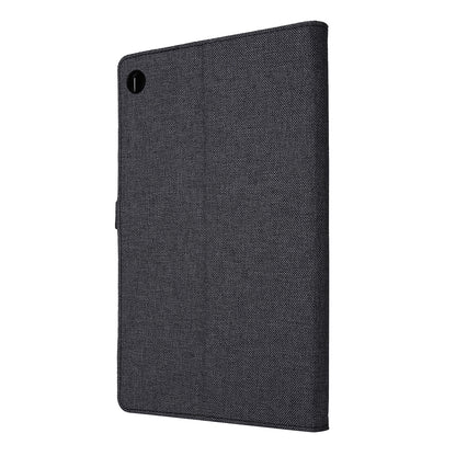 For Lenovo Tab M10 Plus Leather Case Scratch Resistant Flip Tablet Cover with Stand Card Slots