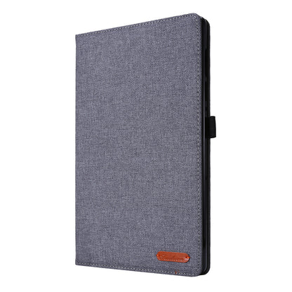 For Lenovo Tab M10 Plus Leather Case Scratch Resistant Flip Tablet Cover with Stand Card Slots