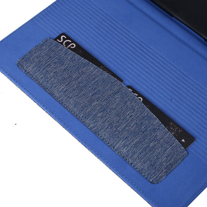 For Lenovo Tab M10 Plus Leather Case Scratch Resistant Flip Tablet Cover with Stand Card Slots