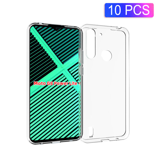 10PCS Non-slip Inner TPU Shell for Motorola Moto G8 Power Lite