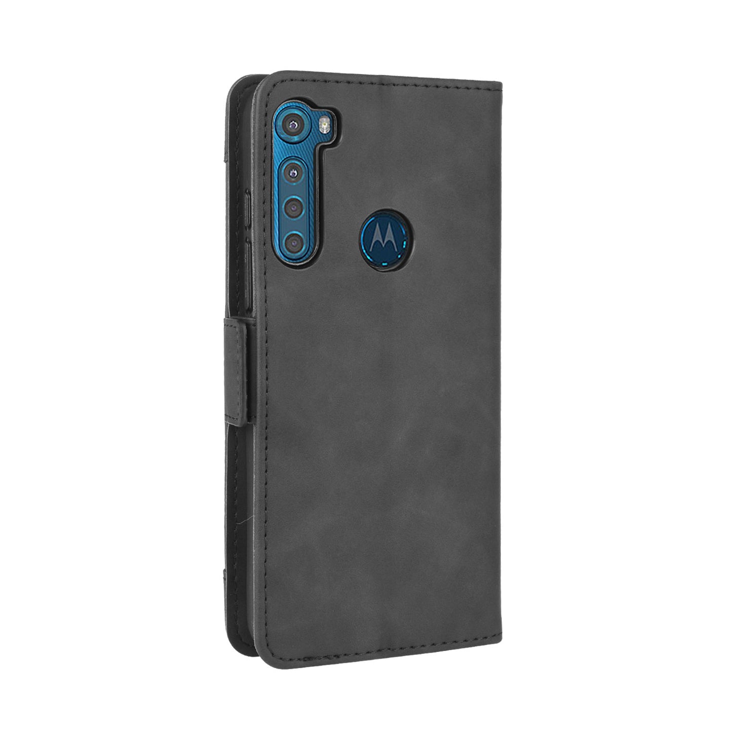 Wallet  Leather Stand Case for Motorola Moto One Fusion Plus